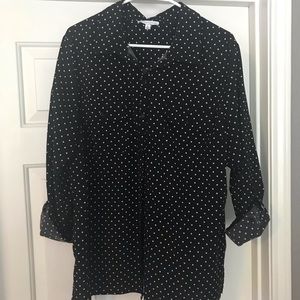 ❣️Polka Dot Collared Shirt